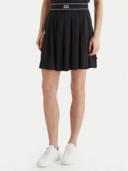 JOOP! Jeans Spódnica plisowana Taria 10100104 30100646 Czarny Regular Fit. Czarne spódnice damskie JOOP! Jeans, s, bez wzorów, z jeansu, plisowane. Za 529.99 zł.
