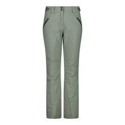 Spodnie narciarskie dla kobiet CMP. Niebieskie spodnie materiałowe damskie CMP, bez wzorów. Za 436.80 zł.