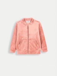 Coccodrillo Bluza ZC4132201FGN Różowy Regular Fit. Czerwone bluzy dla dziewczynek COCCODRILLO, bez wzorów, z syntetyku, bez ramiączek, bez kaptura. Za 59.90 zł.
