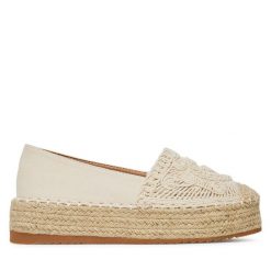 Espadryle DeeZee. Brązowe espadryle damskie DeeZee, bez wzorów, bez obcasa, bez zapięcia. Za 139.99 zł.
