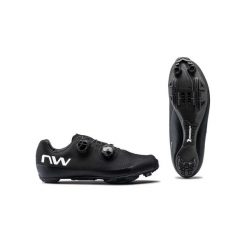 Buty rowerowe mtb i gravel męskie NORTHWAVE Extreme XC 2 czarny. Czarne buty sportowe męskie Northwave, bez zapięcia, rowerowe. Za 1,199.00 zł.