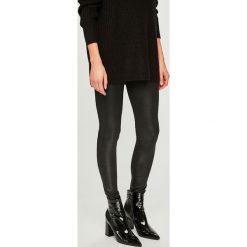 Answear - Legginsy. Czarne legginsy damskie ANSWEAR, z dzianiny. Za 89.90 zł.