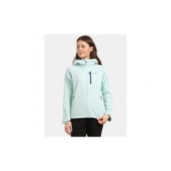 Damska kurtka softshell Kilpi BELTRA-W. Zielone kurtki damskie Kilpi, bez wzorów, z softshellu, bez kaptura. Za 680.25 zł.
