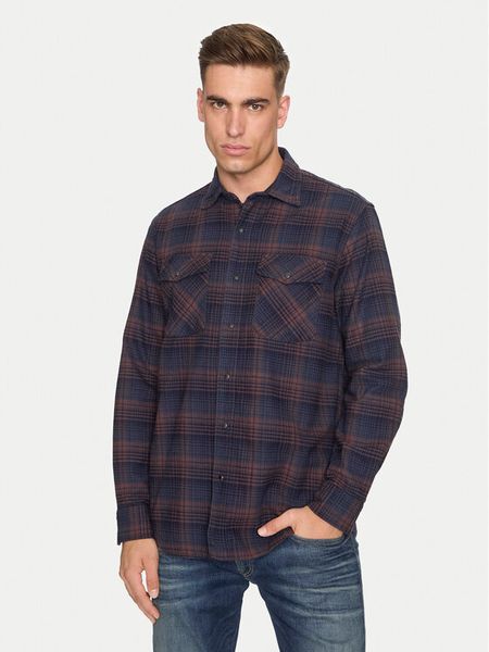 Replay Koszula M4067A.000.52714 Granatowy Regular Fit. Niebieskie koszule męskie Replay, m, bez wzorów, z bawełny, bez kołnierzyka, bez ramiączek. Za 379.99 zł.