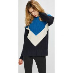Noisy May - Sweter. Szare swetry damskie Noisy may, z bawełny, z okrągłym kołnierzem. W wyprzedaży za 139.90 zł.