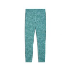 Damskie legginsy Puma. Niebieskie legginsy damskie Puma, l, bez wzorów, z materiału, długie, do biegania. Za 234.50 zł.