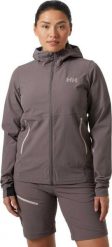 Kurtka softshell damska Helly Hansen Blaze Softshell. Szare kurtki sportowe damskie Helly Hansen, na lato, s, bez wzorów, z elastanu, z kapturem. Za 635.85 zł.