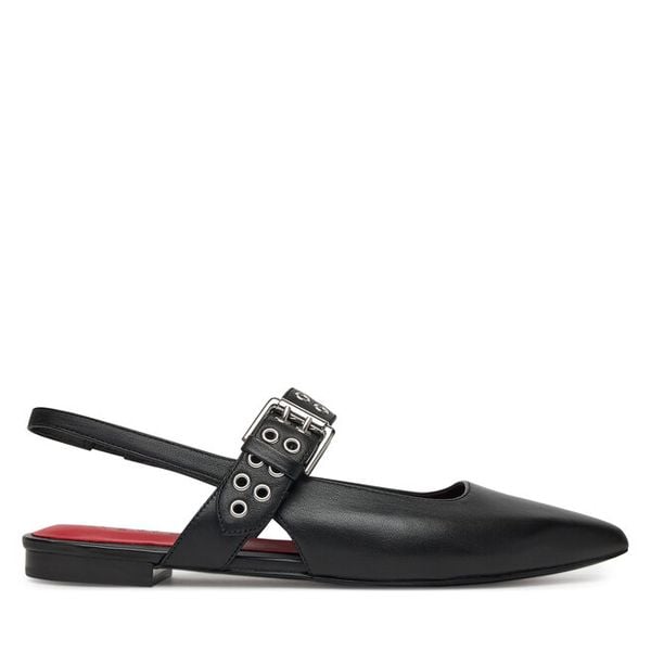 Sandały Tamaris. Czarne sandały damskie Tamaris, bez wzorów, bez obcasa, na płaskiej podeszwie, bez zapięcia. Za 339.99 zł.