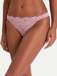 Hunkemöller Komplet stringów 302722 Kolorowy. Stringi damskie Hunkemöller, s, bez wzorów, z syntetyku. Za 119.99 zł.