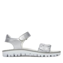 Sandały Primigi. Szare sandały dziewczęce Primigi, bez zapięcia. Za 149.99 zł.