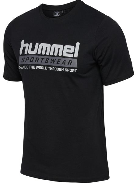 Koszulka Hummel Legacy Carson. Czarne koszulki sportowe damskie Hummel, xs, bez wzorów, z bawełny, bez kołnierzyka, bez ramiączek, do piłki nożnej. Za 120.00 zł.