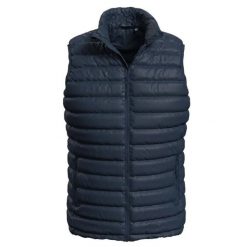 Męska Kamizelka Lux Padded Top. Niebieskie kurtki męskie Stedman, m, bez wzorów, z puchu, bez kaptura. Za 311.99 zł.