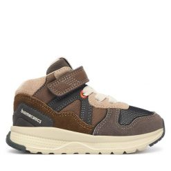Sneakersy Biomecanics. Brązowe trampki i tenisówki chłopięce Biomecanics, bez wzorów, bez zapięcia. Za 324.99 zł.