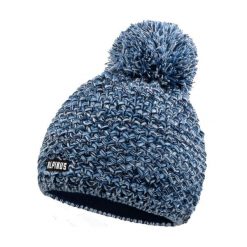 Czapka trekkingowa zimowa damska Alpinus Sompion. Niebieskie czapki i kapelusze damskie Alpinus, na zimę, z aplikacjami, z dzianiny, eleganckie. Za 99.00 zł.