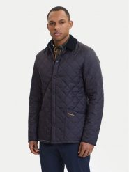 Barbour Kurtka przejściowa Heritage Liddesdale MQU0240NY92 Granatowy. Niebieskie kurtki męskie Barbour, l, bez wzorów, z syntetyku, bez kaptura. Za 799.99 zł.