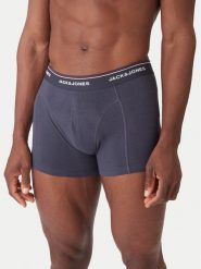 Jack & Jones Komplet bokserek Avery 12285184 Granatowy. Niebieskie bokserki męskie Jack & Jones, m, bez wzorów, z bawełny. Za 189.99 zł.