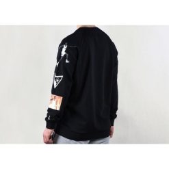 Bluza męska nike air jordan jumpman lwt gfx crew black. Czarne bluzy męskie Nike, m, bez wzorów, z bawełny, bez kaptura, do biegania. Za 279.00 zł.