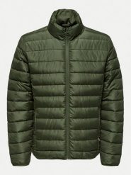 Only & Sons Kurtka zimowa Brody 22027448 Zielony Regular Fit. Zielone kurtki męskie Only & Sons, na zimę, m, bez wzorów, z syntetyku, bez kaptura. Za 169.99 zł.