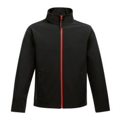 Softshell Męski Ablaze. Czarne kurtki sportowe męskie Regatta, m, bez wzorów, z softshellu, trekkingowe. Za 86.99 zł.