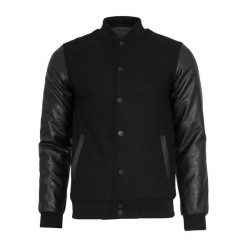 Męska Kurtka Oldschool. Czarne kurtki męskie Urban Classics, l, bez wzorów, retro, bez kaptura. Za 350.99 zł.