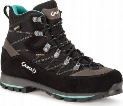 Buty trekkingowe damskie Aku W'S TREKKER LITE III WIDE GTX, black/ mint, 39.5. Czarne trekkingi damskie Aku. Za 687.87 zł.