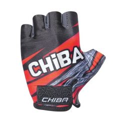 Rękawiczki rowerowe dziecięce Chiba Kids. Czerwone rękawiczki dziecięce Chiba, bez wzorów. Za 59.00 zł.
