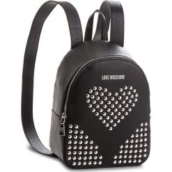 Plecak LOVE MOSCHINO - JC4157PP16LZ0000 Nero. Czarne plecaki damskie Love Moschino, ze skóry. Za 1,199.00 zł.