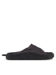 Adidas by Stella McCartney Klapki Slide JS0265 Czarny. Czarne klapki damskie adidas by Stella McCartney, bez wzorów, z materiału, sportowe, bez obcasa. Za 249.99 zł.