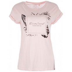 Rip Curl T-Shirt Damski Palm Beach M Jasnoróżowy. Szare t-shirty damskie Rip Curl. Za 134.00 zł.