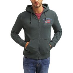 Bluza w kolorze szarym. Bluzy męskie marki Napapijri. W wyprzedaży za 349.95 zł.