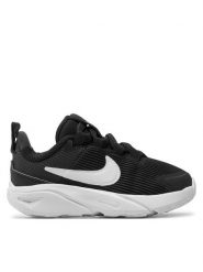 Nike Sneakersy Star Runner 4 Nn (TD) DX7616 001 Czarny. Czarne buty sportowe dziewczęce Nike, bez wzorów, z materiału, bez zapięcia. Za 169.99 zł.