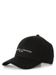 Tommy Hilfiger czapka z daszkiem Mężczyźni Bawełna czarny, ONE SIZE. Czarne czapki i kapelusze męskie Tommy Hilfiger, bez wzorów, z bawełny. Za 199.95 zł.