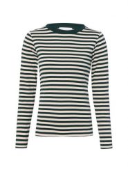 Brookshire Koszulka z długim rękawem Kobiety Bawełna (100%) zielony, S. Zielone t-shirty damskie brookshire, s, bez wzorów, z bawełny, bez kołnierzyka. Za 99.95 zł.