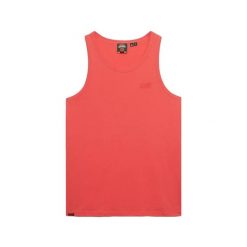 Tank top Superdry Essential. Czerwone t-shirty męskie Superdry., m, bez wzorów, klasyczne, bez kołnierzyka. Za 125.95 zł.