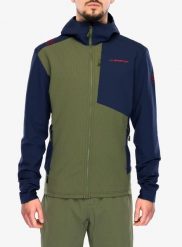 Kurtka softshell La Sportiva Descender Storm Jkt. Zielone kurtki męskie La Sportiva, s, bez wzorów, ze skóry, bez kaptura. Za 678.69 zł.