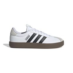 Buty VL Court 3.0. Białe buty sportowe męskie Adidas, bez wzorów, ze skóry, trekkingowe. Za 299.00 zł.