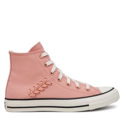 Trampki Converse. Czerwone trampki i tenisówki damskie Converse, bez wzorów, retro, bez zapięcia. Za 219.99 zł.