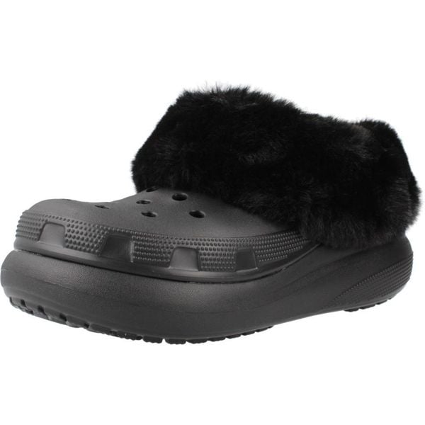 Sandały CROCS FUREVER CRUSH U Czarny. Czarne sandały damskie Crocs, bez wzorów, z syntetyku, bez obcasa, bez zapięcia. Za 307.99 zł.
