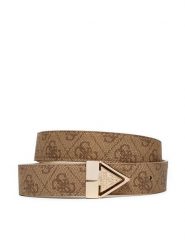 Guess Pasek Damski BW9142 P4330 Beżowy. Brązowe paski damskie Guess, z aplikacjami, ze skóry. Za 209.99 zł.