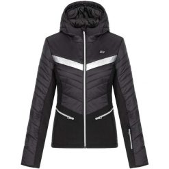 Loap Oktie Damska Kurtka Narciarska L — Wodoszczelna i Ciepła. Czarne kurtki damskie LOOP, l, bez wzorów, bez kaptura, narciarskie. Za 400.99 zł.