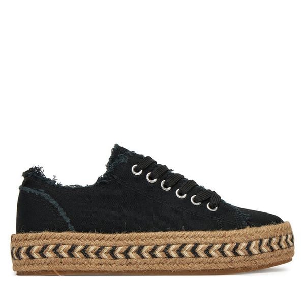 Espadryle DeeZee. Czarne espadryle damskie DeeZee, bez wzorów, bez obcasa, bez zapięcia. Za 99.99 zł.