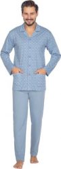 Regina Pizama męska z długim rękawem długie spodnie 463 2XL-3XL 3XL. Piżamy męskie Regina, m, bez wzorów, bez ramiączek, długie. Za 164.88 zł.