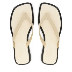 Japonki Vagabond Shoemakers. Białe klapki damskie Vagabond Shoemakers, bez wzorów, bez obcasa. Za 332.99 zł.