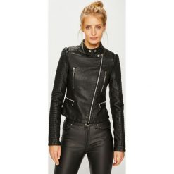 Answear - Kurtka. Czarne kurtki damskie ANSWEAR, z materiału. Za 249.90 zł.
