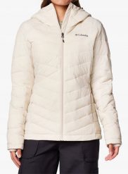 Columbia Joy Peak II Hooded Jacket W 2089041278 Beżowe M. Brązowe kurtki damskie Columbia, m, bez wzorów, bez kaptura. Za 599.99 zł.