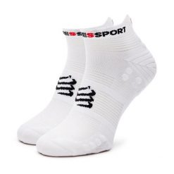 Skarpety krótkie Compressport. Białe skarpety damskie Compressport, bez wzorów. Za 59.99 zł.