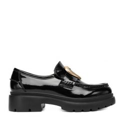 Loafersy Eva Minge. Czarne mokasyny damskie Eva Minge. Za 429.99 zł.