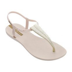 Sandały damskie Ipanema Class Glam III. Brązowe sandały damskie Ipanema, bez wzorów, bez obcasa, bez zapięcia. Za 49.99 zł.