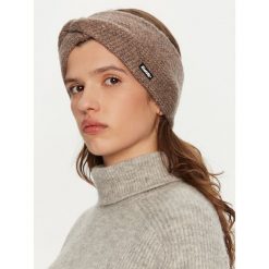 Opaska materiałowa Eisbär. Szare czapki i kapelusze damskie Eisbar, bez wzorów, z materiału. Za 159.99 zł.