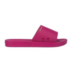 Klapki Ipanema Anat Classic Slide 83583 BE636 różowe. Czerwone klapki damskie bez wzorów, z materiału, sportowe, bez obcasa. Za 154.29 zł.